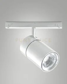Ermes spot  48v bianco 2700k 2700lm 27w 43°  on/off per sistema bin...