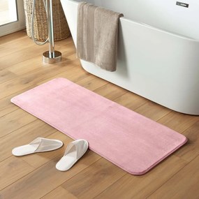 Tappetino da bagno rosa 50x120 cm Vitamine - douceur d'intérieur