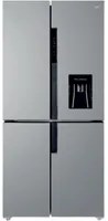 Frigo grf cc83836dx frigorifero americano 84 cm cross door 4 porte inverter total no-frost classe e, 436 litri con dispenser