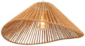 MAXLIGHT P0577 - Lampadario a sospensione con filo AMALFI 1xE27/15W/230V diametro 45 cm beige