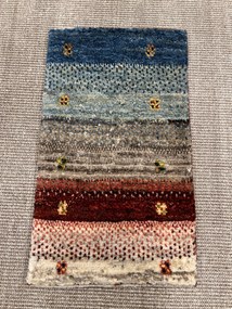 Gabbeh Tappeto 40 x 60 (Iran) Annodato A Mano