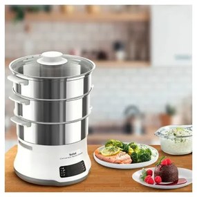 Tefal - Pentola a vapore CONVENIENT SERIES DELUXE 9l 900W/230V acciaio inossidabile