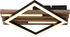 Globo 67344D - Lampada LED da soffitto OBRIEN LED/19W/230V 3000K 31x33 cm