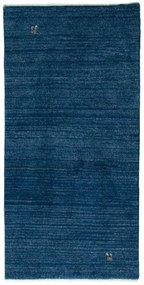 Gabbeh Tappeto persiano 70 x 150 Blu (Iran) Annodato A Mano