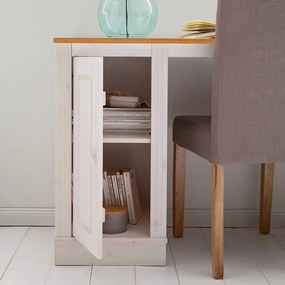 Scrivania con piano in legno di pino 50x140 cm Anita - Støraa