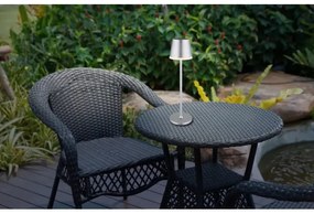 Globo 36637SM - Lampada LED solare LED/0,6W/3V 3000K IP44 cromo opaco