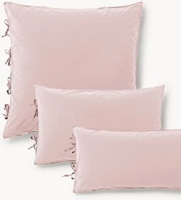 Federa in cotone percalle lavato Leonie