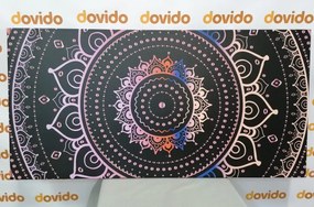 Stampa su tela – Mandala dorata