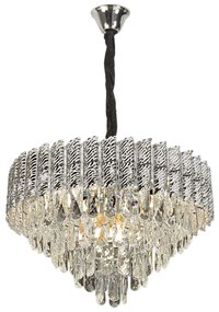Lampada Cristal G055-CP 50cm CHROME