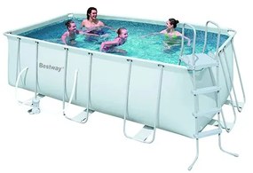 Piscina Power Steel Frame Fuori Terra Rettangolare