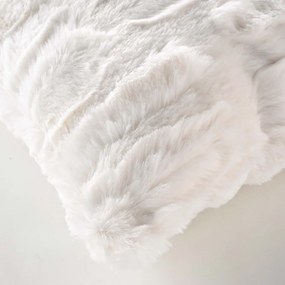 Cuscino decorativo in pelliccia finta 45x45 cm Foxy – douceur d'intérieur