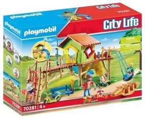 Playset City Life Adventure Playground Playmobil 70281 Parco giochi (83 pcs)