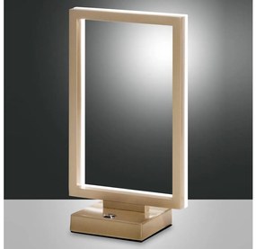Fabas Luce 3394-30-225 - Lampada da tavolo LED dimmerabile BARD LED/15W/230V oro