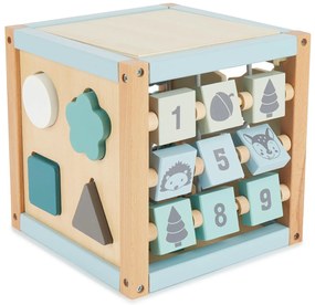 Bieco - Cubo motorio con labirinto - animali del bosco