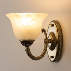 Brilagi - Applique CLASSIC 1xE27/60W/230V ottone