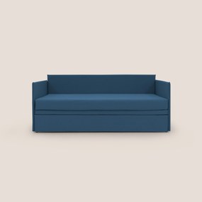 Brenta Divano duplex con doppio letto in tessuto simil cotone impermeabile T13 blu