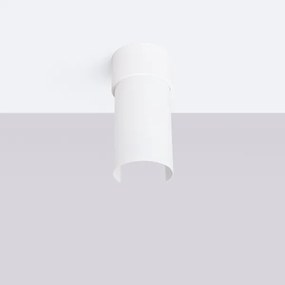 Sollux SL.1673 - Plafoniera FLASH 1xE27/15W/230V bianco