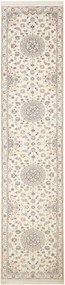 Nain Tappeto persiano 400 x 90 Beige (Iran) Annodato A Mano