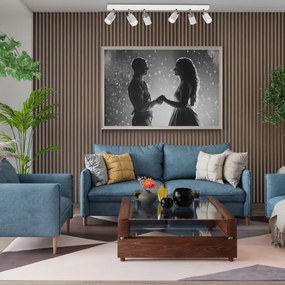 Faretto RENO 6xGU10/8W/230V bianco/cromo