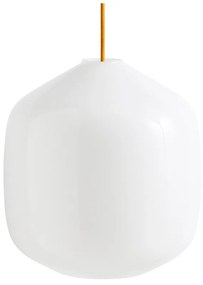 HAY - Buoy Glass 300 Lampada a Sospensione Opal/Amber Yellow Hay