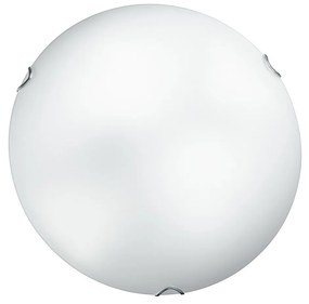 Lampadario Plafoniera Oblo Ceiling Lamp Colore Bianco 60W Mis 40 cm