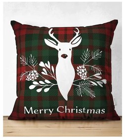 Set di 4 federe natalizie e runner da tavola Tartan Christmas - Minimalist Cushion Covers