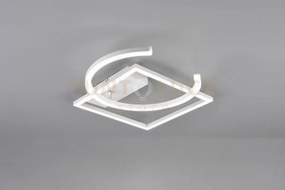 Plafoniera pivot led con snodo ed intensitò regolabile bianca  r621...