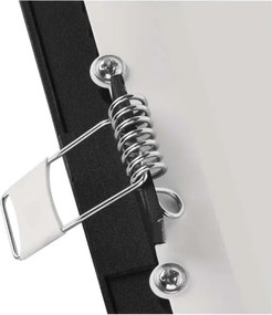 Apparecchio LED da incasso per controsoffitto NEXXO LED/18W/230V 3000/3500/4000K nero 22,5 x 22,5 cm