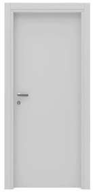 Porta battente Smoke grigio L 80 x H 210 cm reversibile