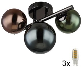 Globo 56142-3W - Lampadario a plafone LED RIHA 3xG9/3,5W/230V