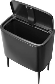 Bidone per rifiuti in acciaio grigio scuro touch 36 l Bo Touch Bin - Brabantia