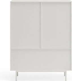 Cassettiera alta bianca 97x130 cm Sierra - Teulat