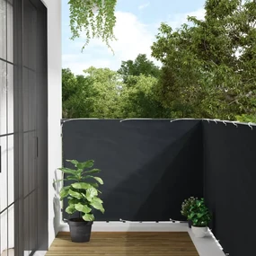 Paravento Da Balcone Antracite 700x120 Cm İn Pvc /