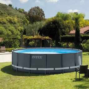 Intex - Piscina con telaio 'linea ultra frame xtr' cm 732 x 132 - lt.47241
