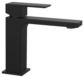 Sapho - Rubinetto del lavandino CUBEMIX 15,3 cm opaco nero