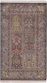 Cashmere Silk Tappeto orientale 100 x 160 (Indian) Annodato A Mano