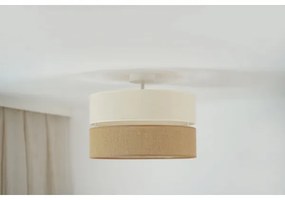 Brilagi - Lampadario a plafone ROYAL YUTE 1xE27/15W/230V diametro 40 cm beige/color crema