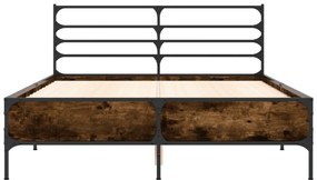 Giroletto rovere fumo 120x190 cm in legno multistrato metallo