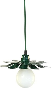 Bohemia-Design - Lampada a sospensione con cavo 1xE27/60W/230V verde