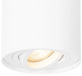Faretto da soffitto moderno bianco orientabile e girevole - Rondoo up