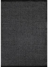 Glam tappeto passatoia in cotone 100 nero