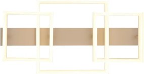 Globo 48047D2 - Plafoniera da soffitto ZARA LED/40W/230V 3000K 33x66 cm