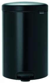 Pattumiera New Icon BRABANTIA a pedale nero 20 L