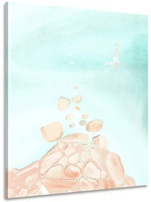 Quadro su tela – Riposo sul mare