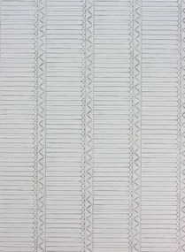 Nina Campbell Carta da parati Domiers - Grey/ Ivory