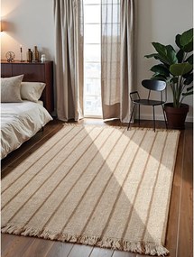 Tappeto in juta tessuto a mano color crema 160x230 cm Harvest Sierra - Elle Decoration