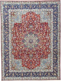 Kerman Tappeto persiano 410 x 310 Rosso (Iran) Annodato A Mano