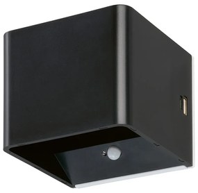 Lampada da parete a LED nera Magnetics - Fischer &amp; Honsel