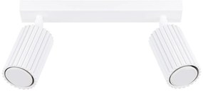 Faretto bianco 6,5x30 cm Gleam – Sollux