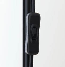 Orion - Lampada da terra GILI 1xE27/40W/230V nera